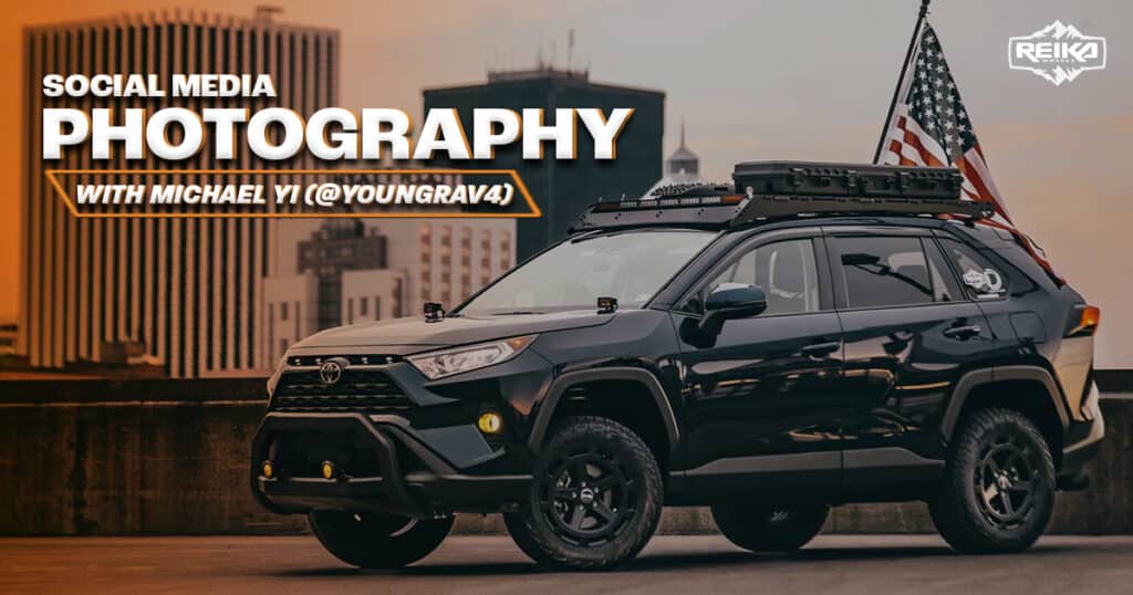 a rav4 with REIKA Wheels