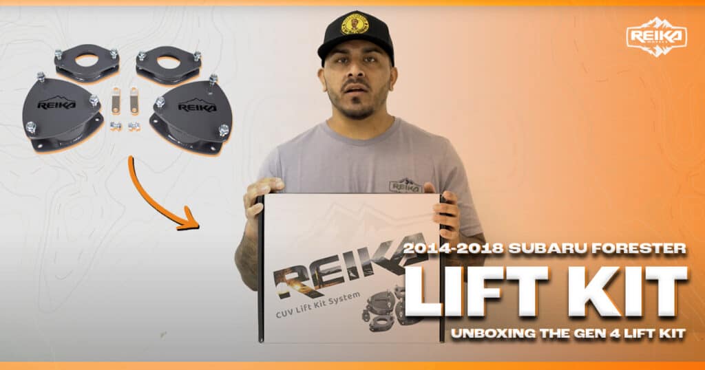 REIKA WHEELS 4TH GEN LIFT KIT FOR SUBARU