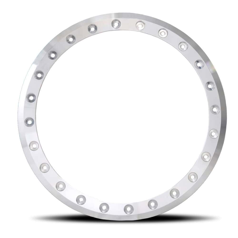 17" FORGED 24 HOLE BEADLOCK RING - BLACK E-COAT FINISH - Satin Black