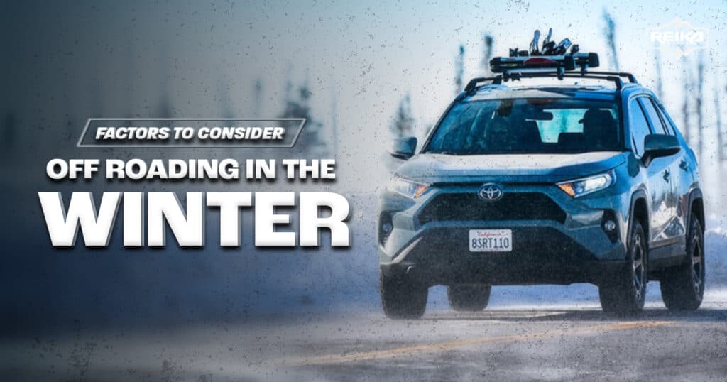 off roading in the winter rav4