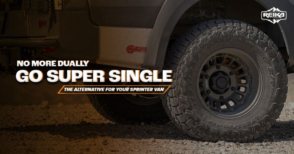 super single wheel configuration with reika r35v 3500.